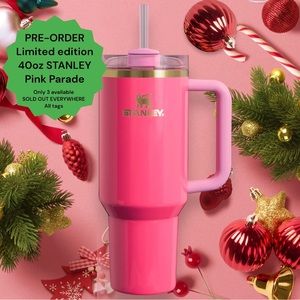 Authentic 40oz LIMITED ED. PINK PARADE stanley quencher, NWT, all labels LASTONE